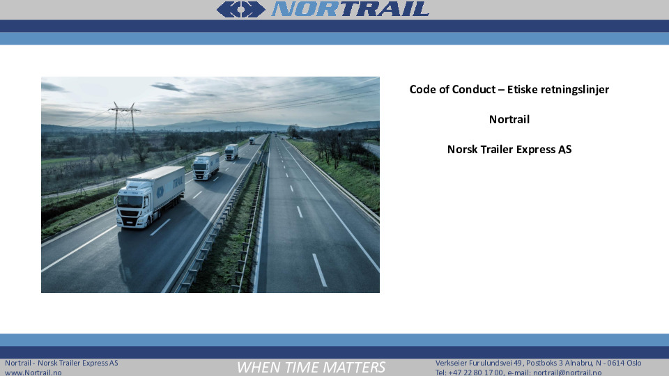 Code of Conduct